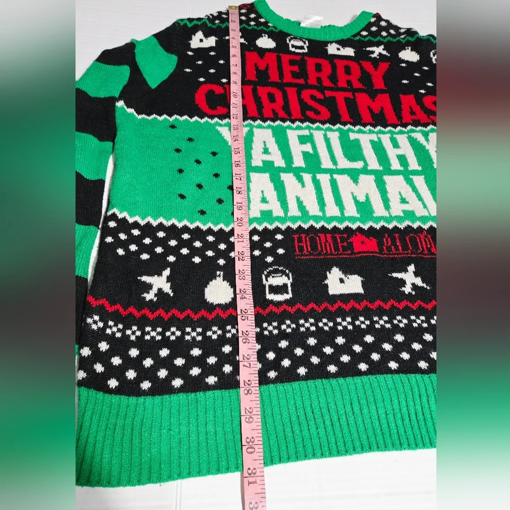 Home Alone “Merry Christmas Ya‎ Filthy Animal” Ugly Sweater Men’s 2XL